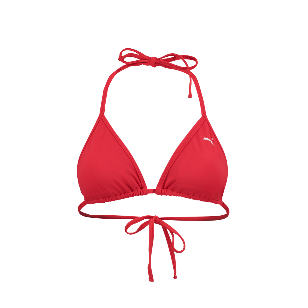 Rød Puma bikinitop med 50+